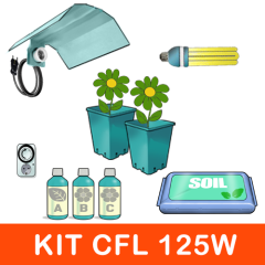 Kit Coltivazione CFL 125W - 2 Piante