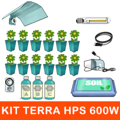 Kit Coltivazione HPS 600W Agro - Max 12 Piante
