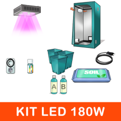Kit Mini Grow Box LED 4 180W
