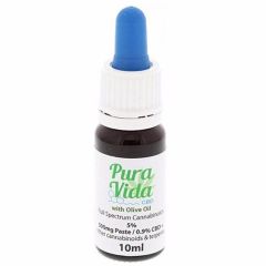 Pura Vida Aroma Oil Di CBD 10 ml 5% Con Olio Di Oliva (500 mg)